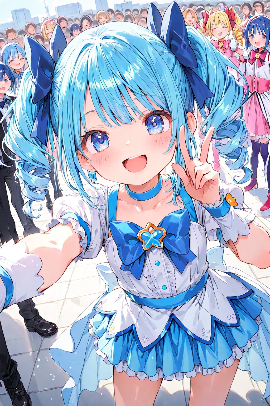 魔法少女コスだよ♪