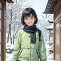 雪の散策 2枚目