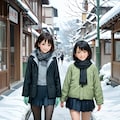雪の散策 3枚目