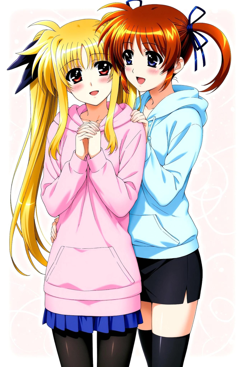 なのは➡　ひそひそ　　なにかな⁉　なのは➡　なんでもな～い