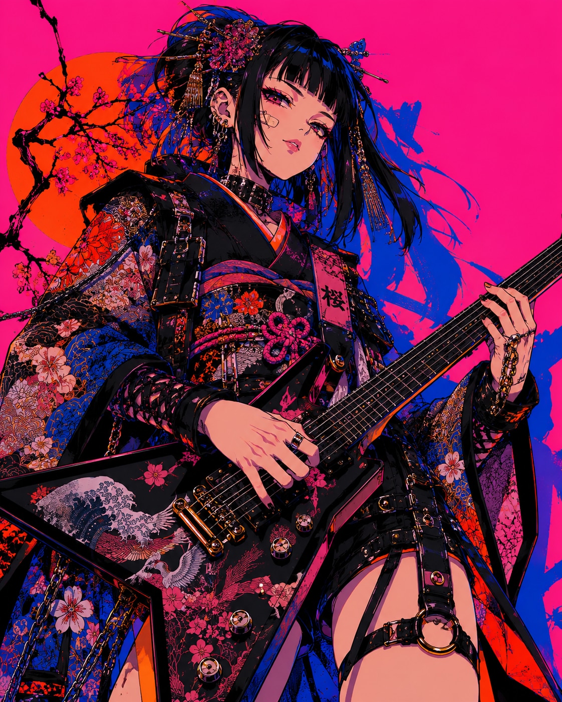 ジャパニーズパンク | の人気AIイラスト・グラビア