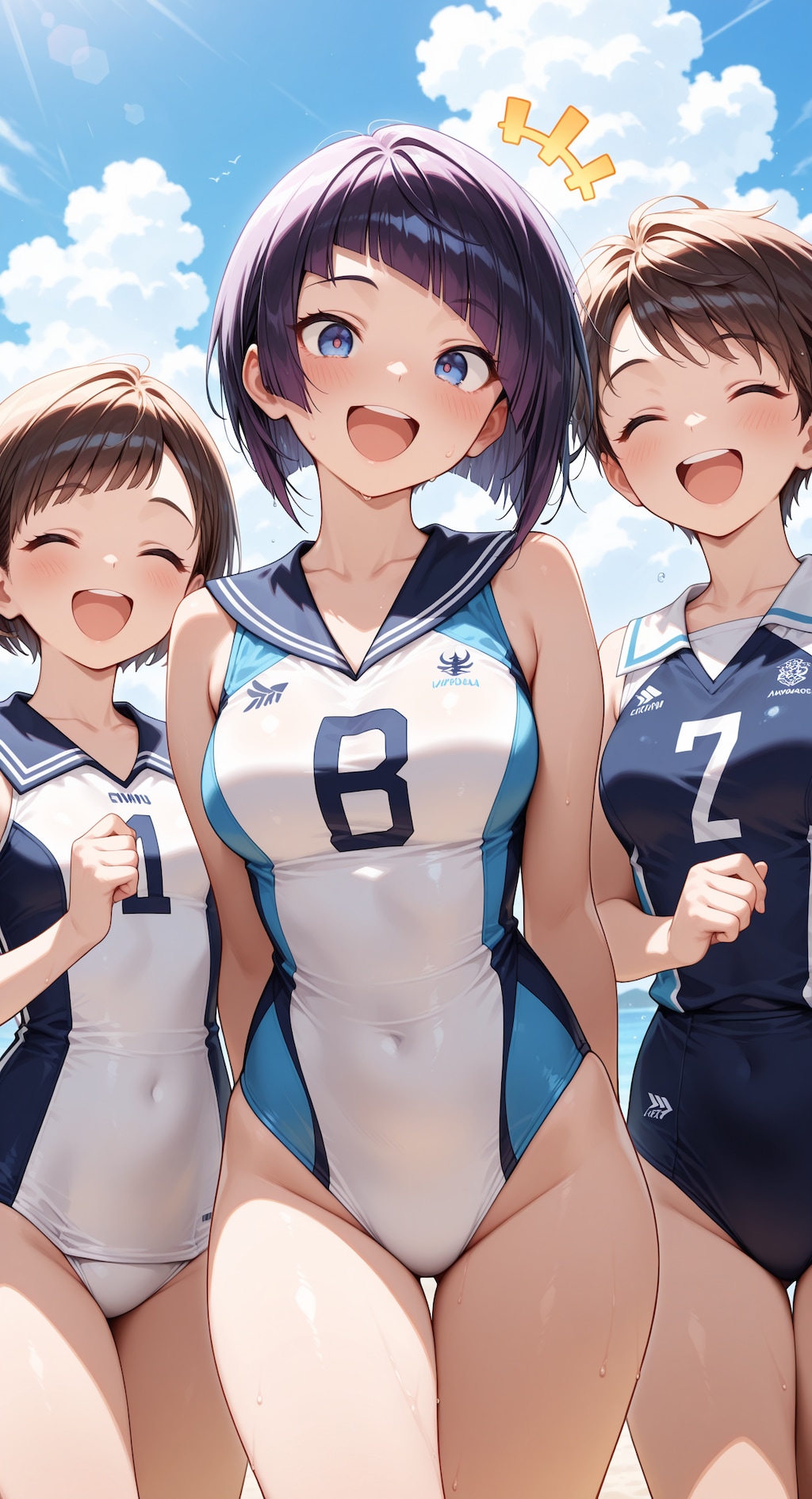 ショートヘア 1-2