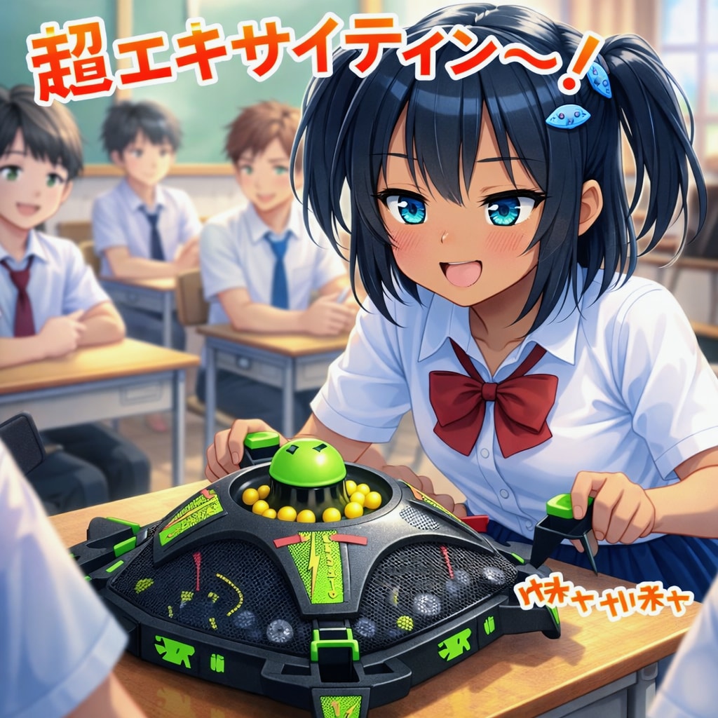 バトルドームで遊ぶこなつちゃん | の人気AIイラスト・グラビア