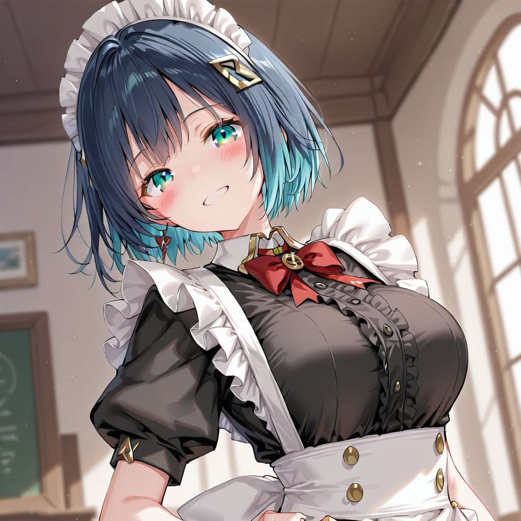 元気なメイドさん | の人気AIイラスト・グラビア