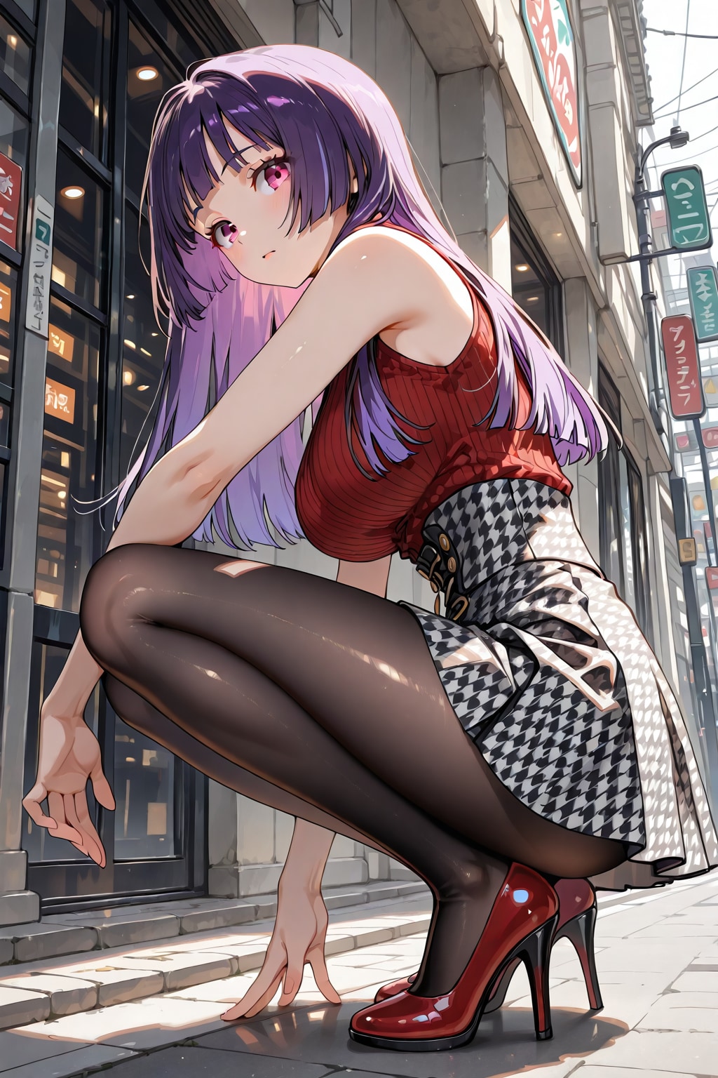 街で出会った少女
