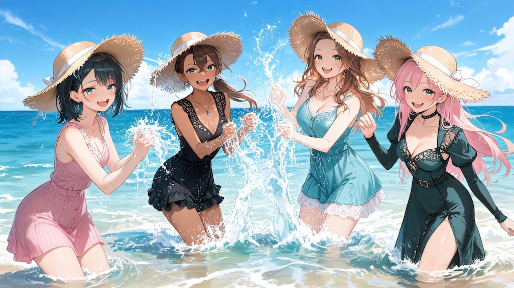 夏を楽しむ