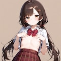 手ブラ　※後日ノーパン絆創膏チャレンジするかもです✨ 2枚目