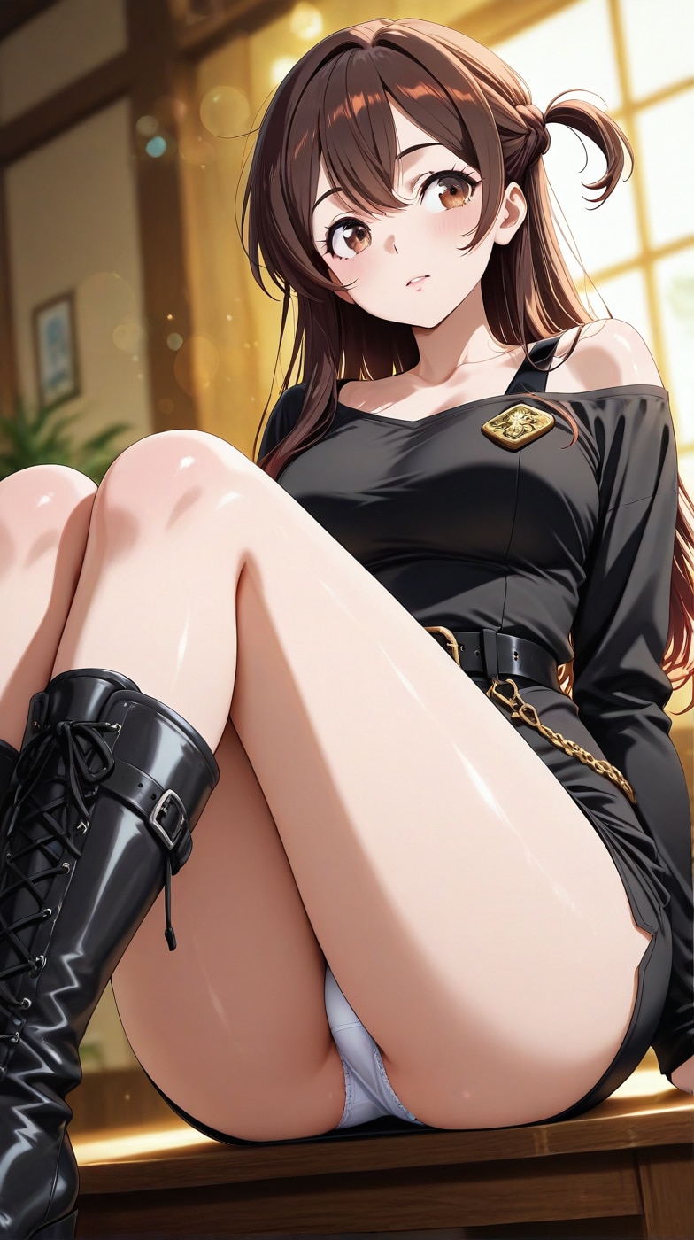 【水原千鶴】パンチラ