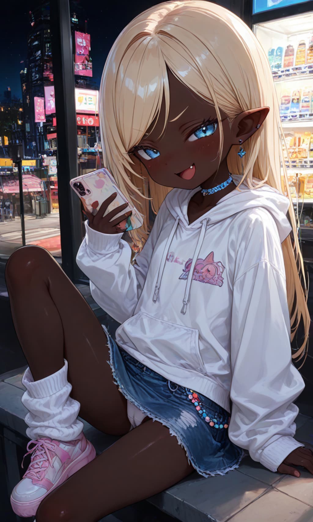 褐色エルフ