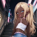 褐色エルフ 3枚目