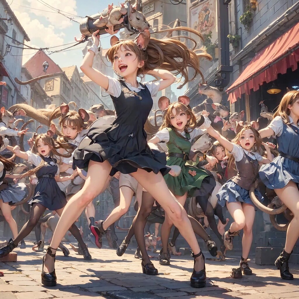 ネズミのダンス