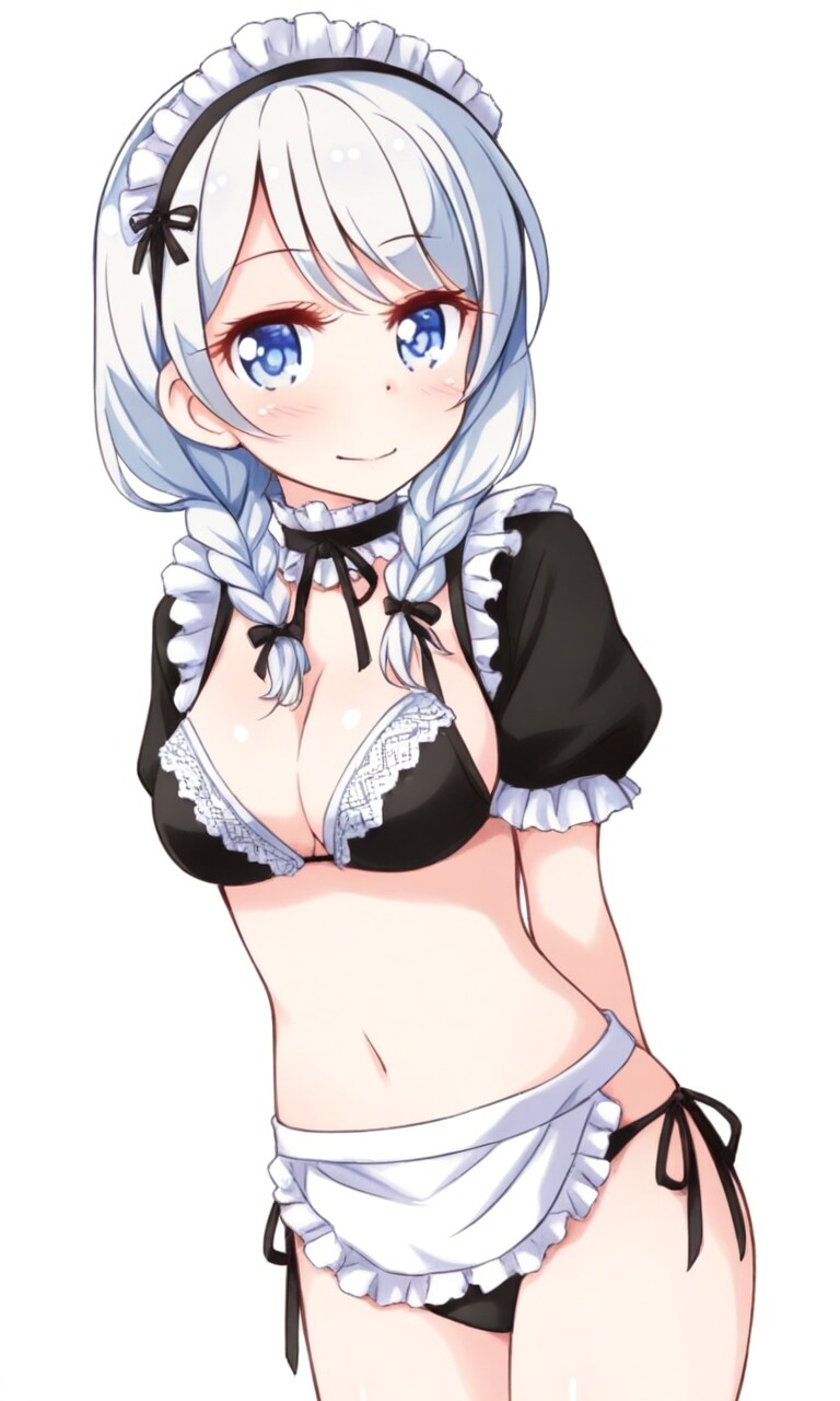 若宮イヴ メイドビキニ