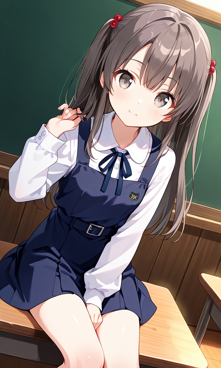 制服少女 | の人気AIイラスト・グラビア