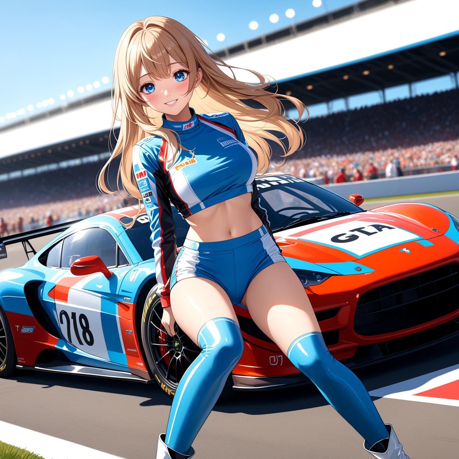 今日のレースは優勝よっ！ | の人気AIイラスト・グラビア