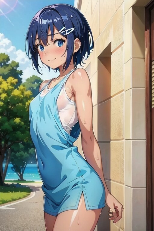 もう秋なのに暑っついねぇ💦