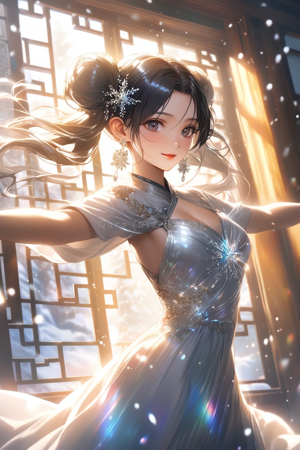 紅白の漢服