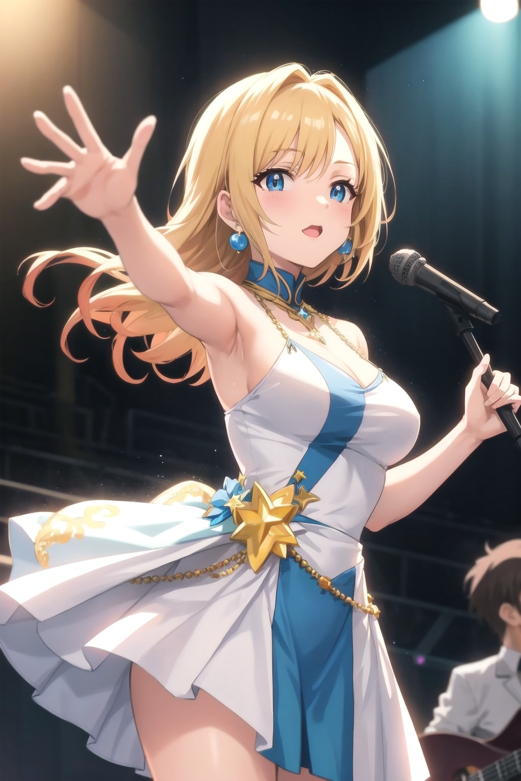 #V4B アイドルのコンサート | の人気AIイラスト・グラビア
