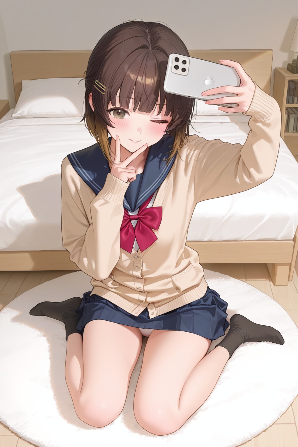 自撮り📷(スマホ近い？？)