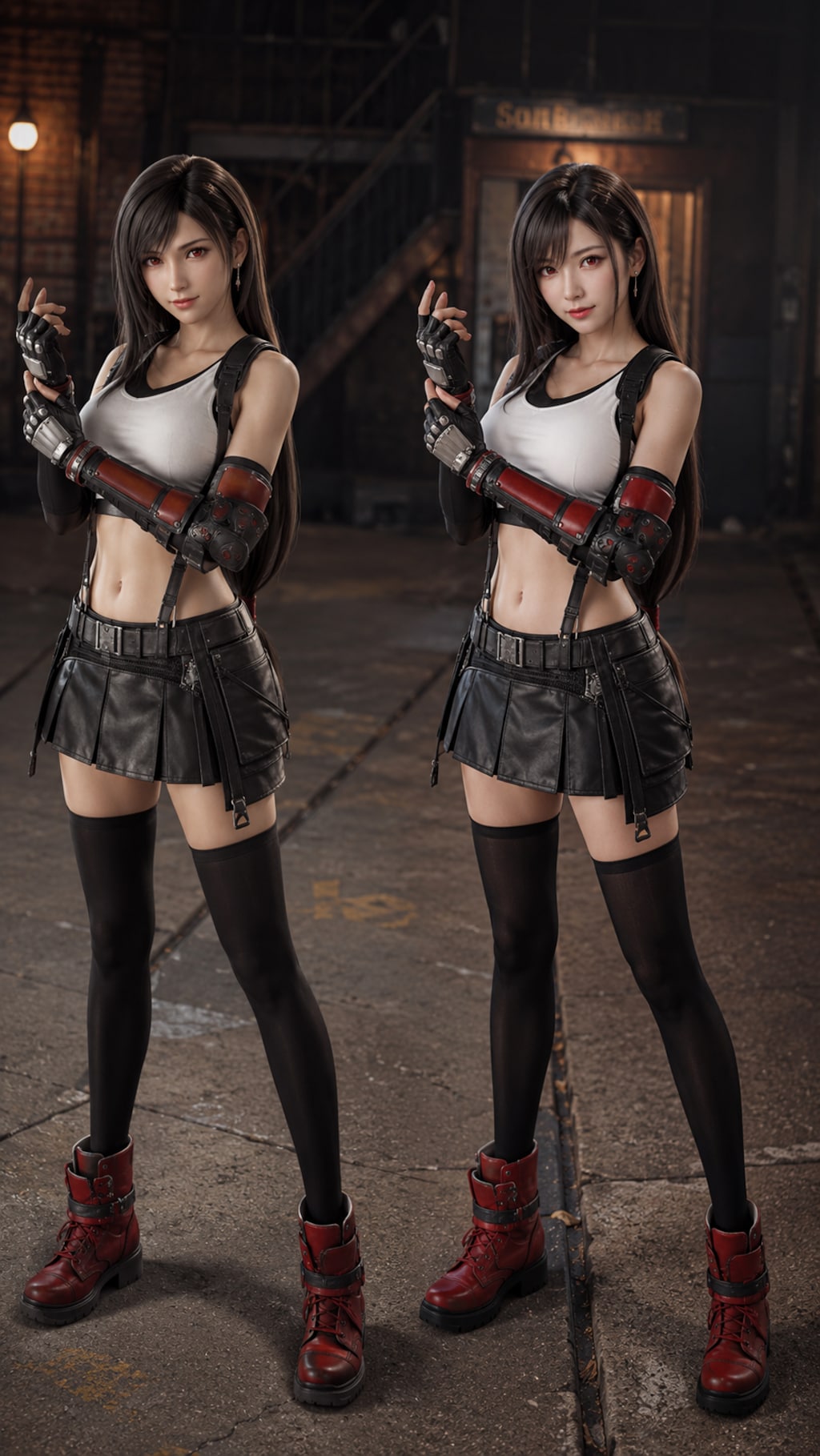 FF7の女性キャラクターたちを実写化！