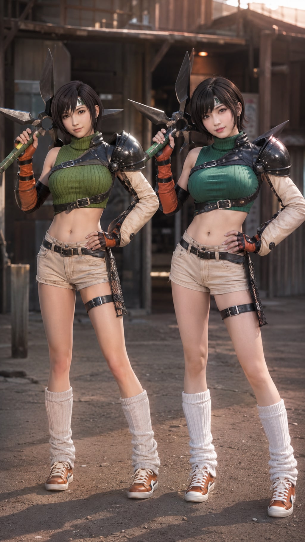 FF7の女性キャラクターたちを実写化！