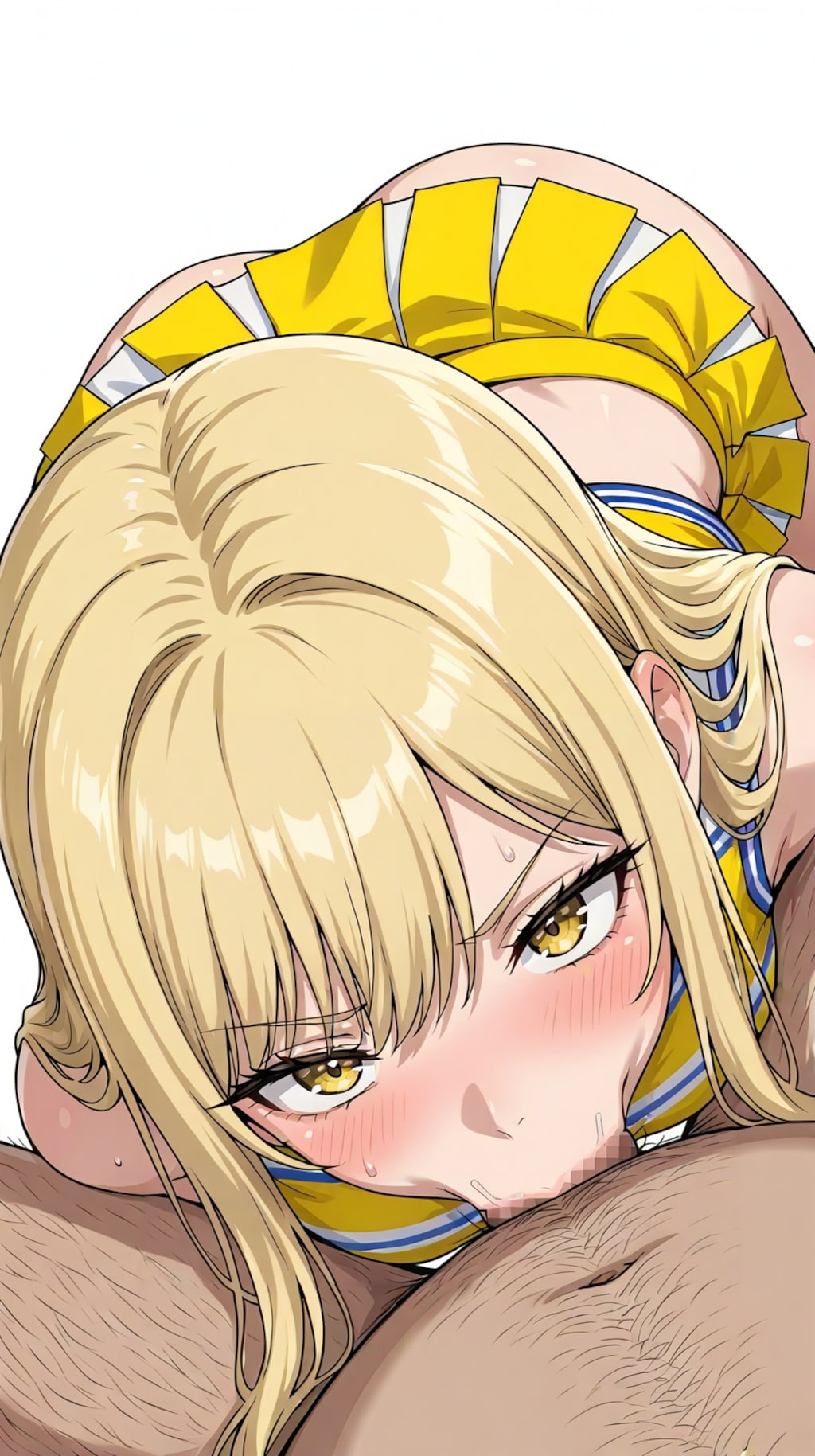 黒咲カレン チアガール_フェラ