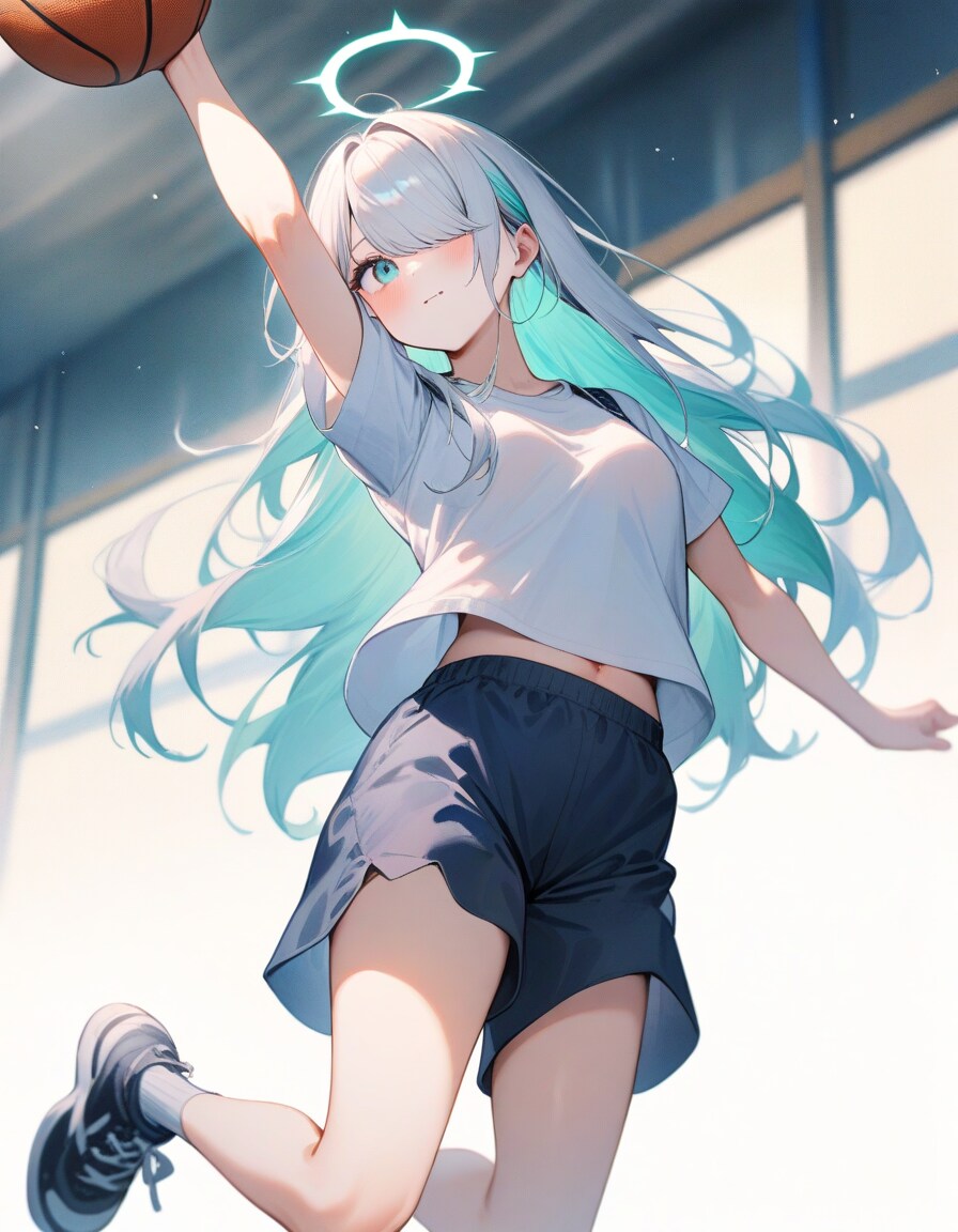 天使バスケ