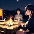 キャンプ（焚き火） 6枚目