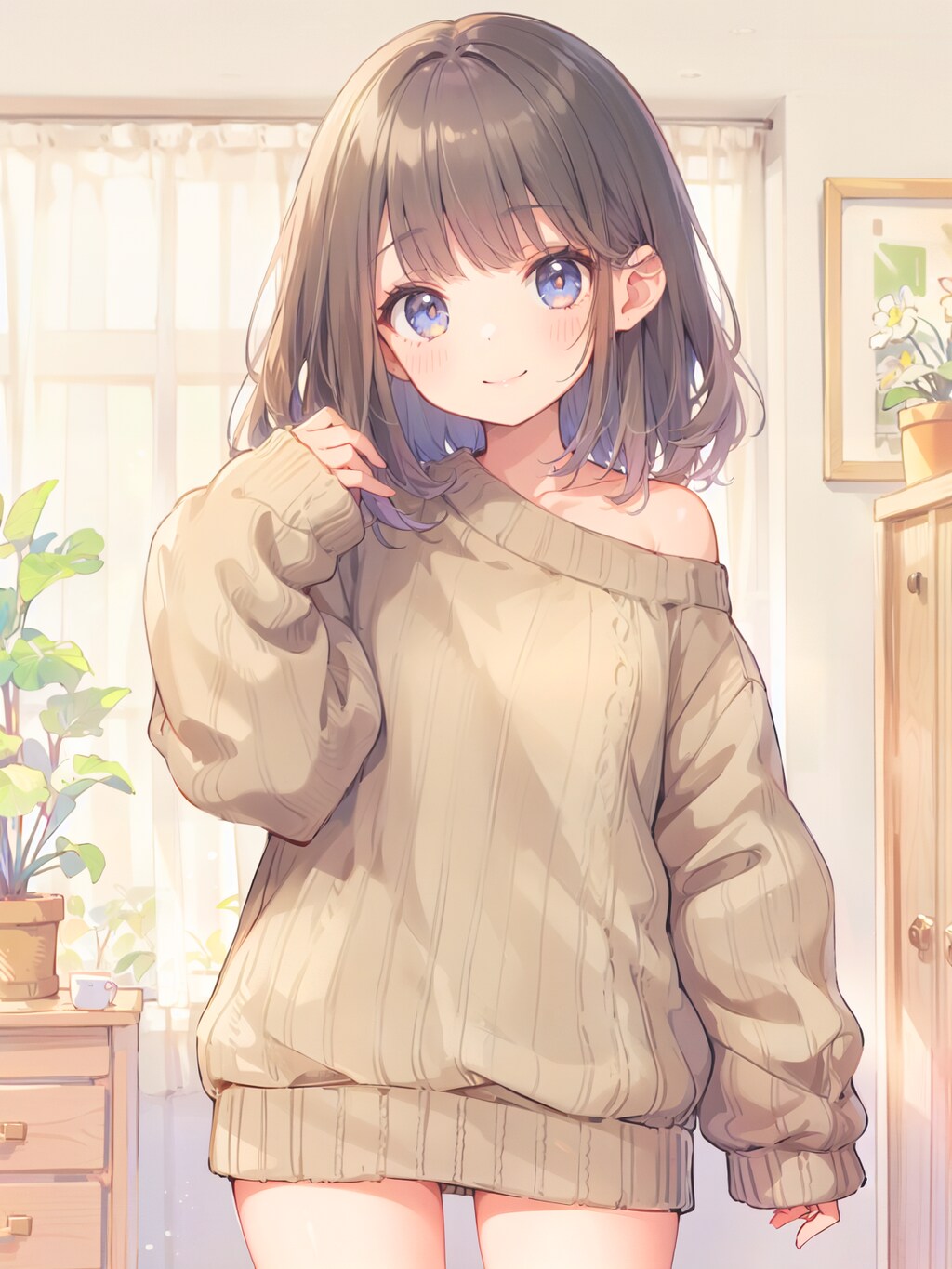 ぶかぶかセーター