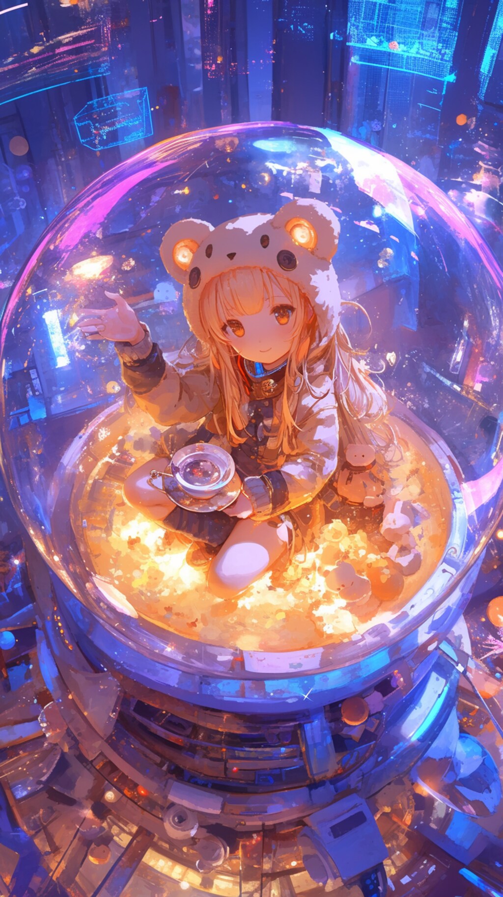 くま娘と球体🐾