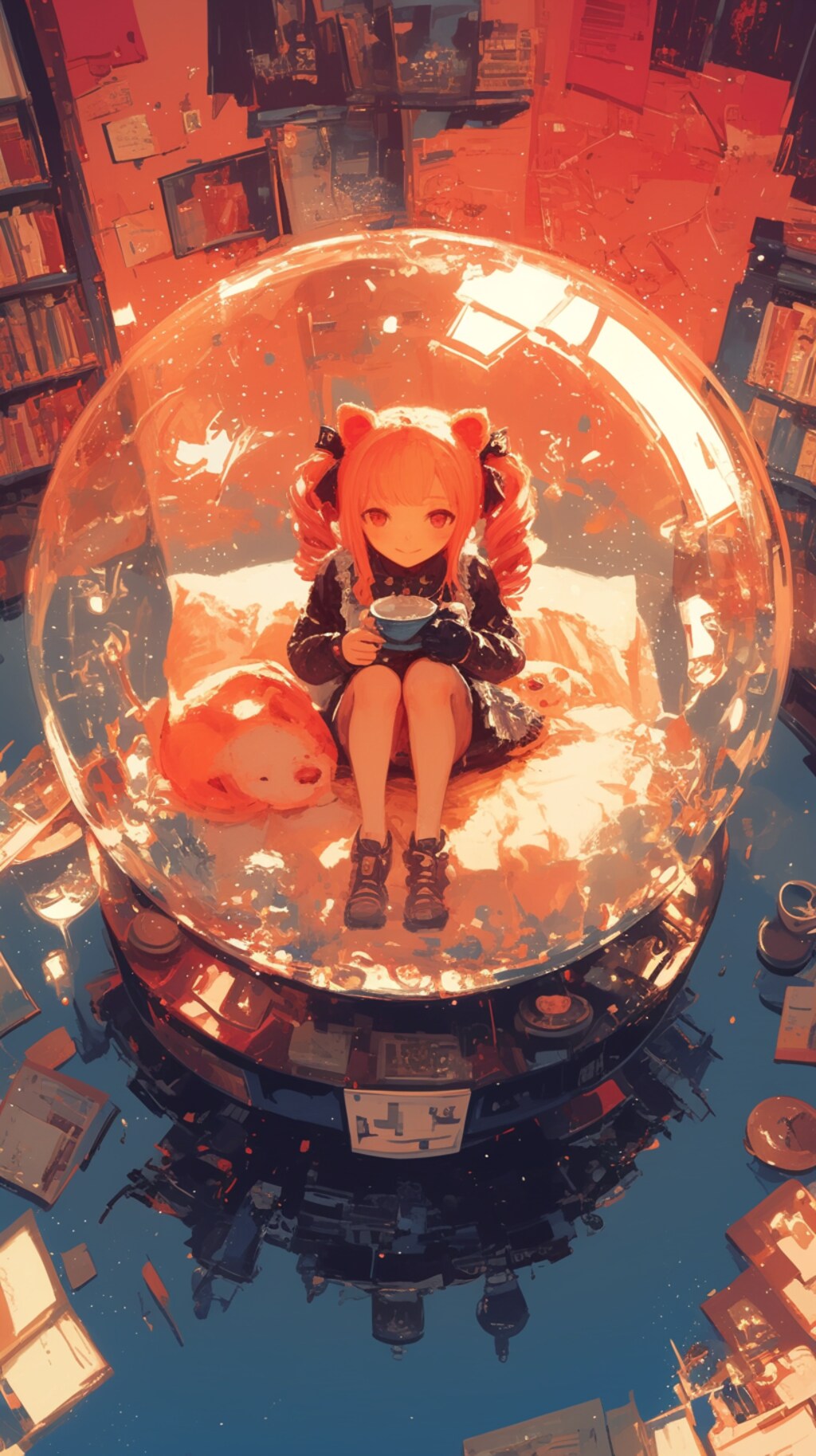 くま娘と球体🐾