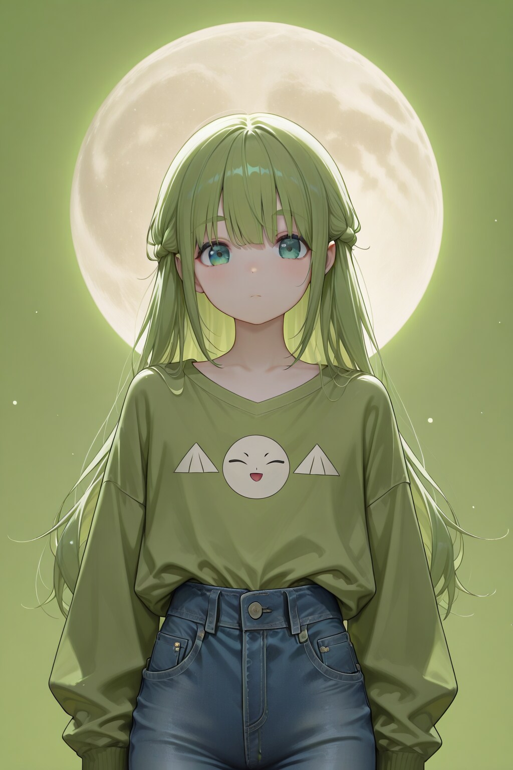 月と | の人気AIイラスト・グラビア