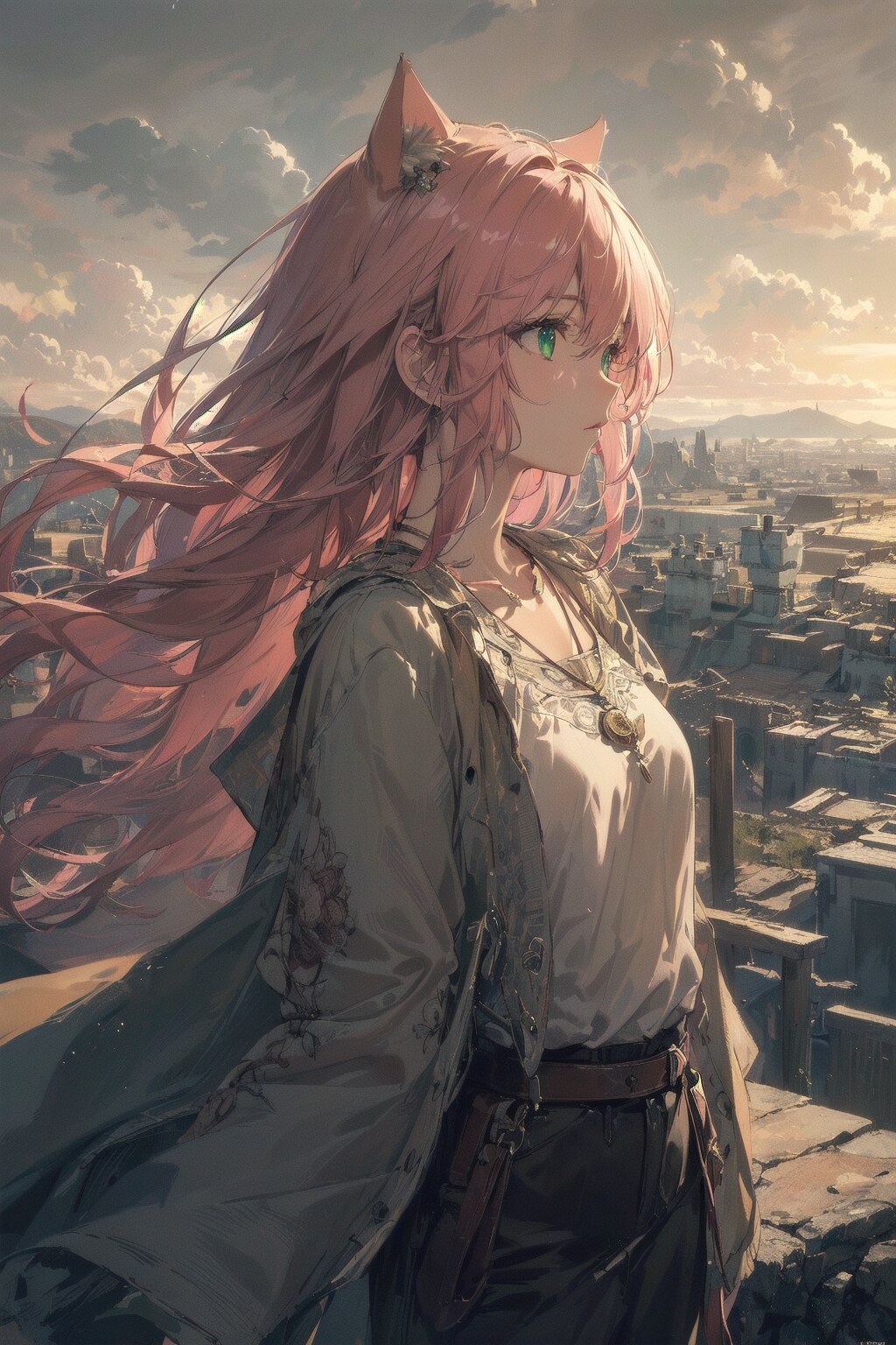 静かな横顔🐱✨ | の人気AIイラスト・グラビア