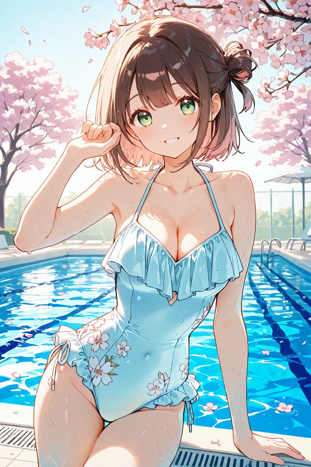 春の水着 | の人気AIイラスト・グラビア