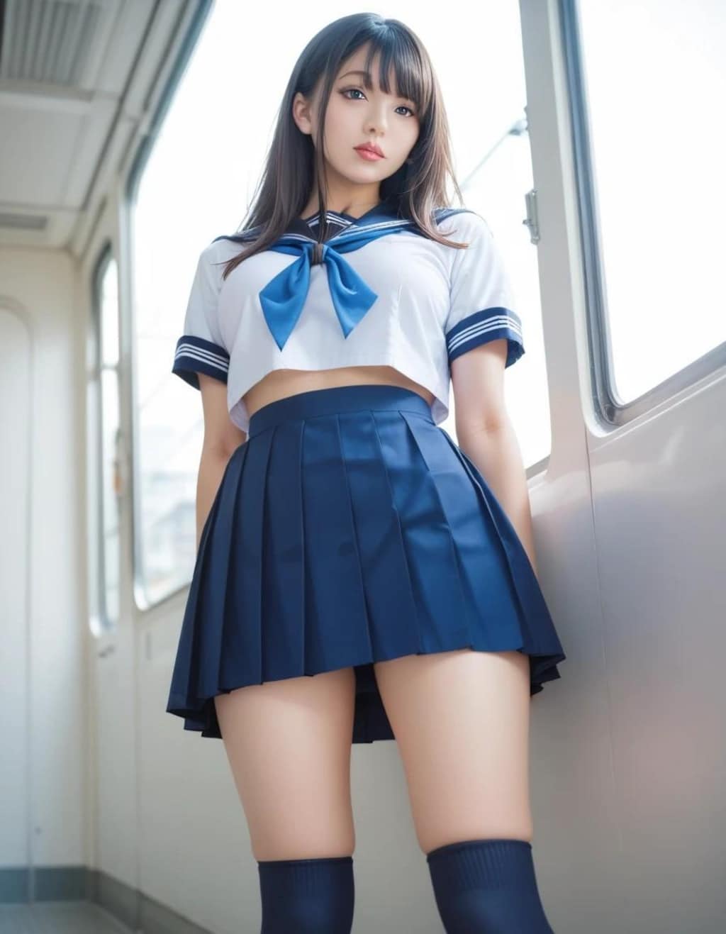 黒髪女子高生