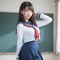 黒髪女子高生 6枚目