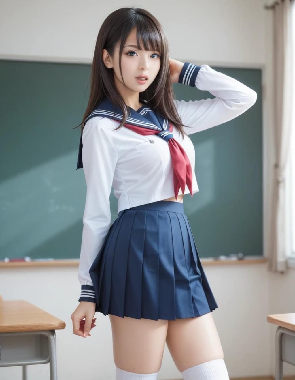 黒髪女子高生