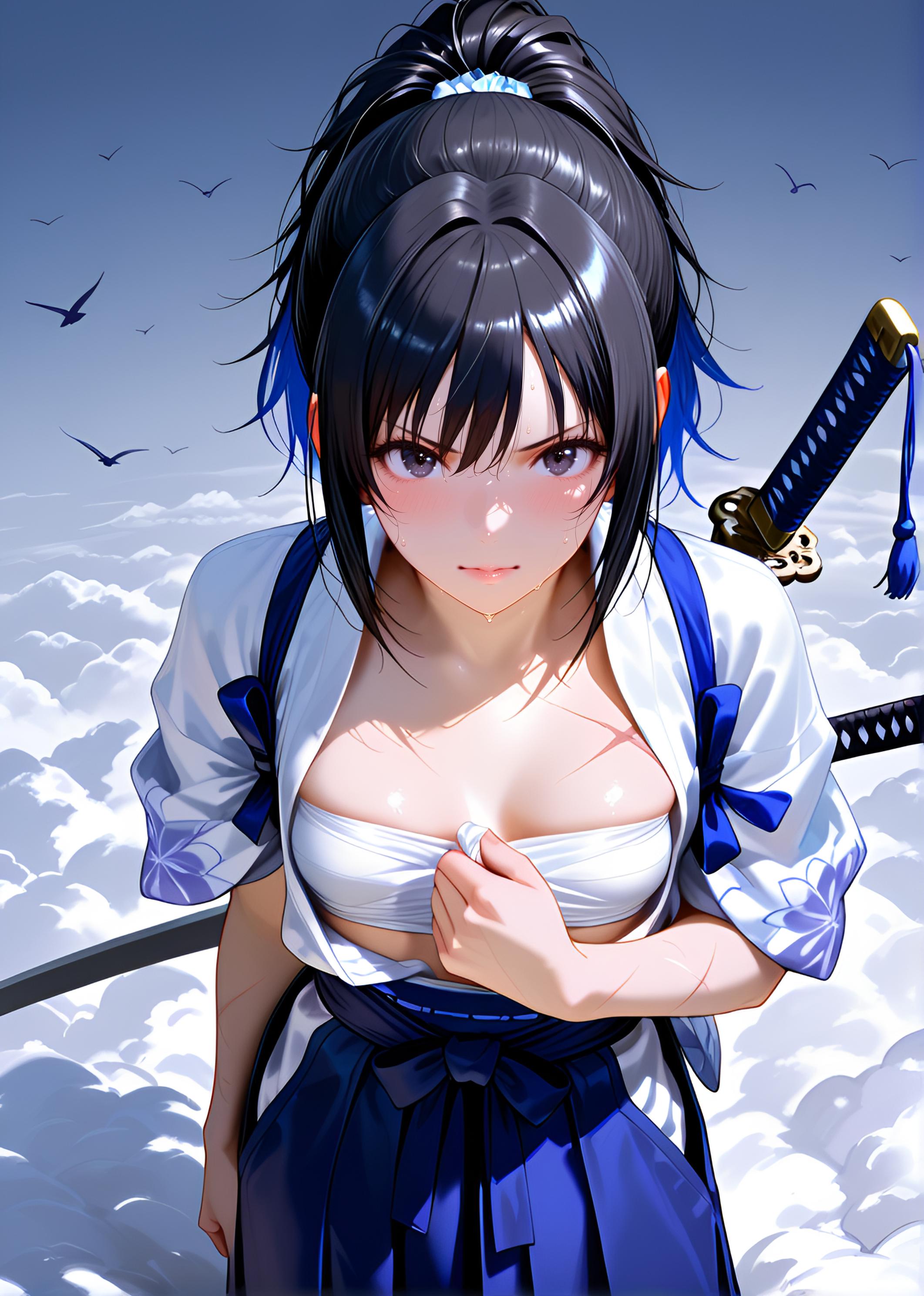 夢乃春樹（YumenoHaruki）　刀剣　帯刀