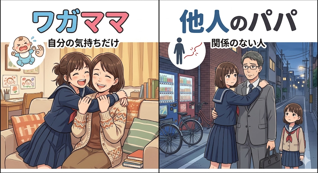 ママとパパ