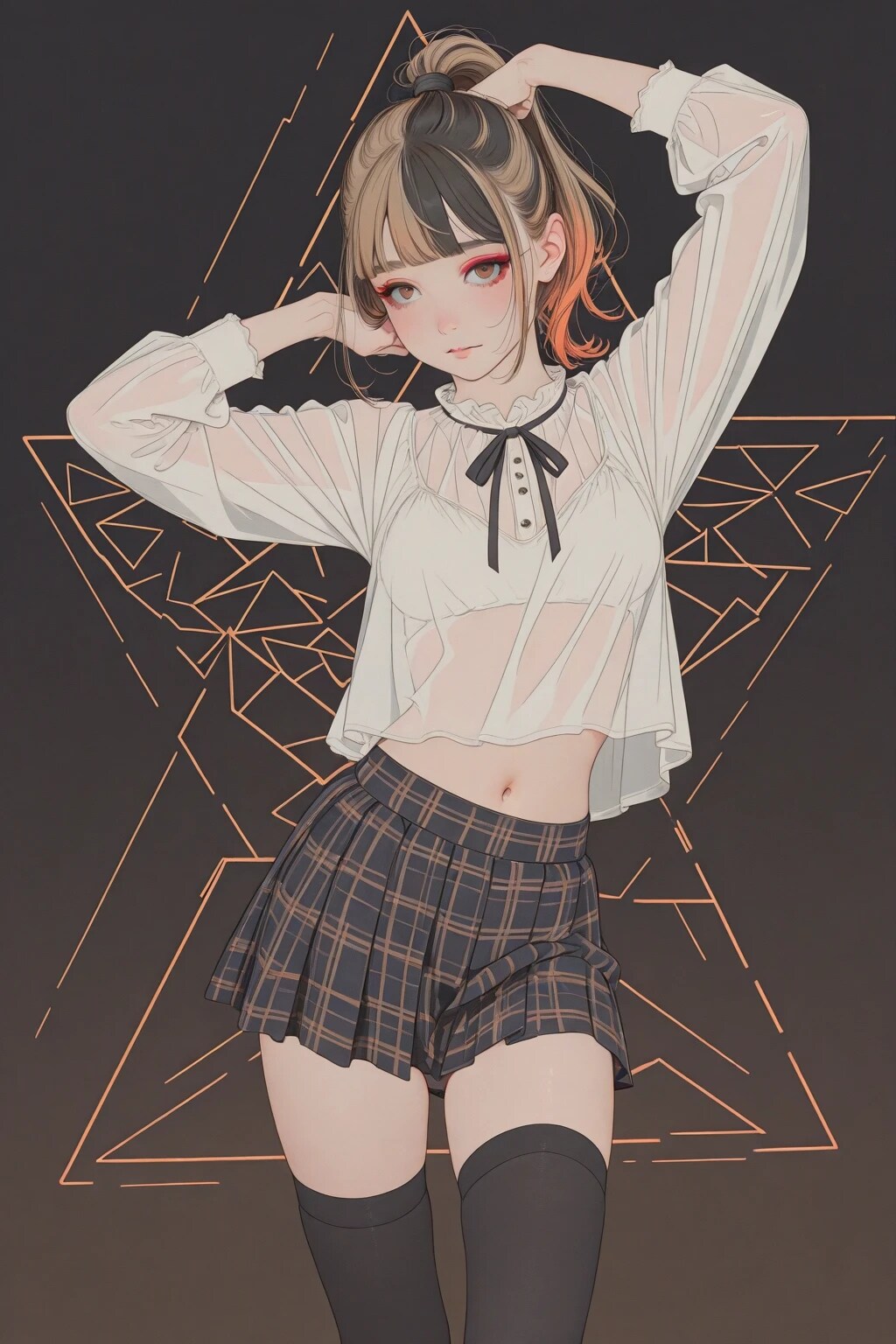 シアーブラウス