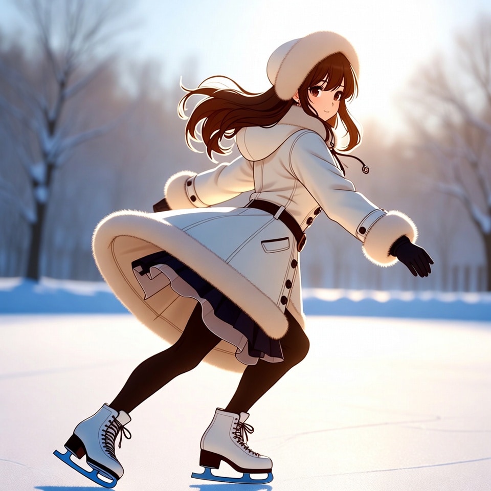 氷上の妖精 | の人気AIイラスト・グラビア