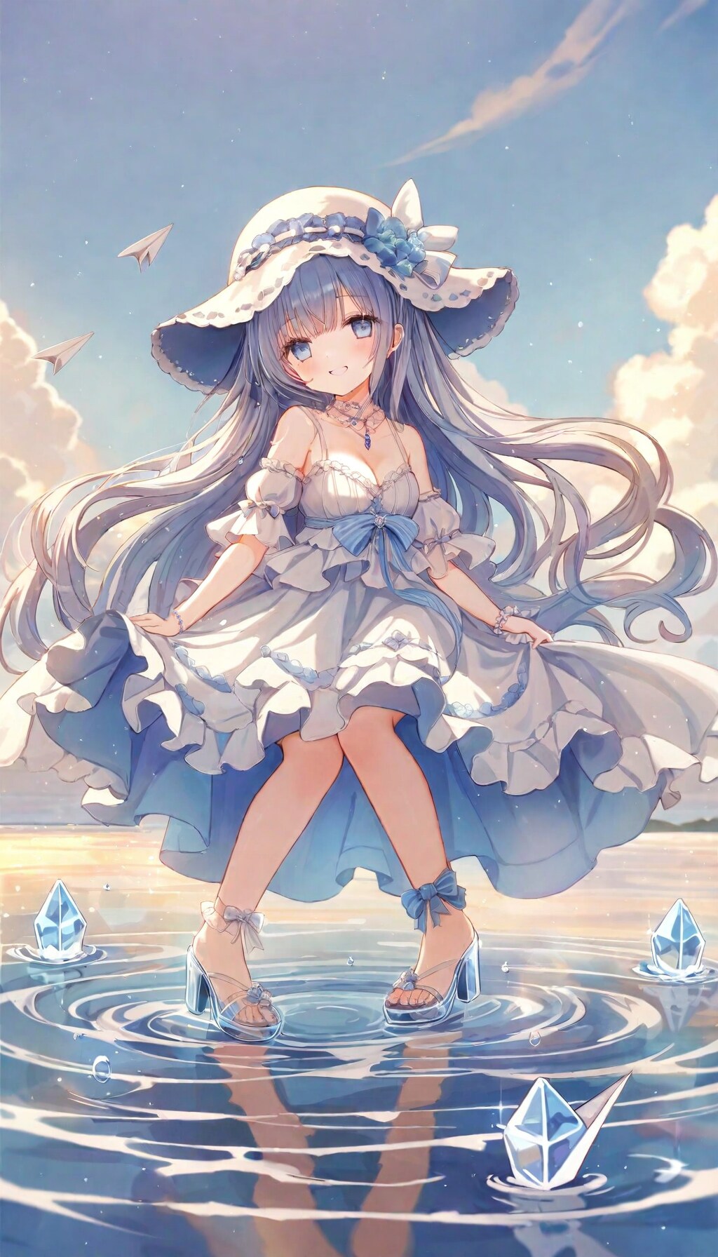 夏紙鳶 | の人気AIイラスト・グラビア