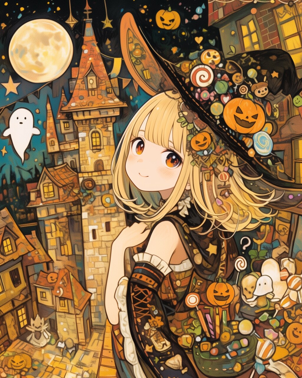 魔女の笑顔が輝く街