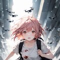 ドローンに追われるたま 4枚目