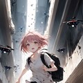 ドローンに追われるたま 2枚目