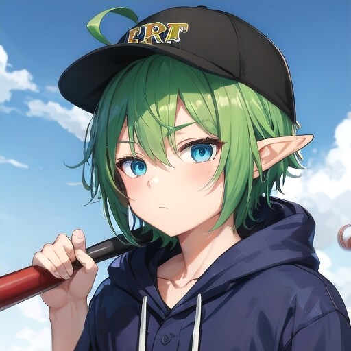 野球エルフ少年 | の人気AIイラスト・グラビア