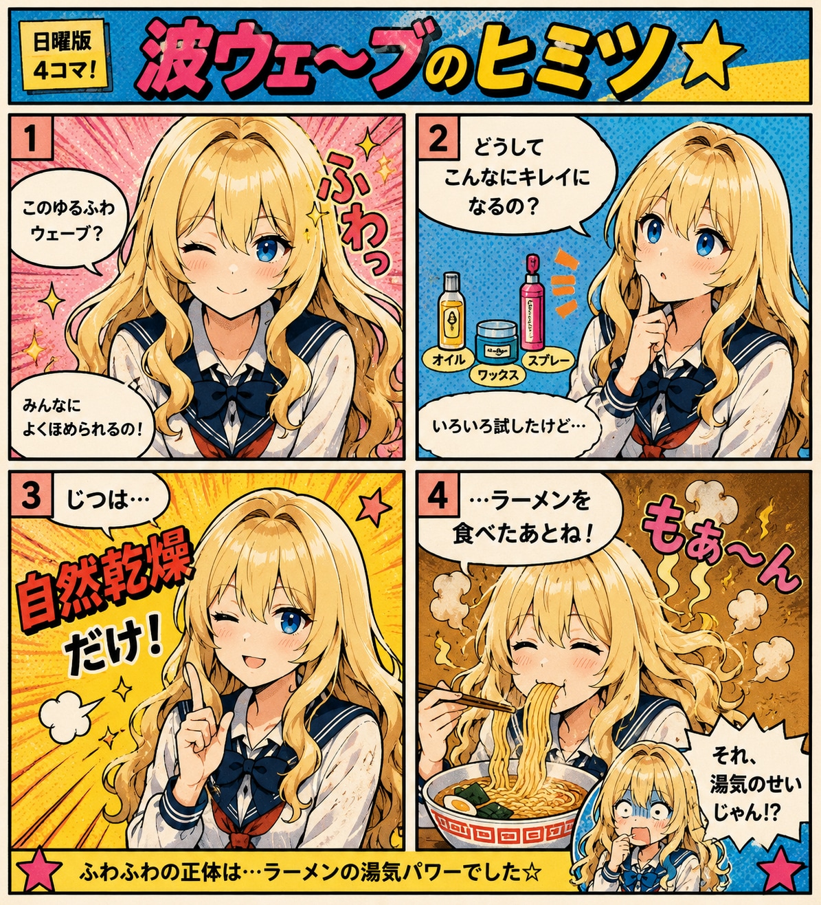 ちちぷいちゃんのゆるふわ髪のヒミツ | の人気AIイラスト・グラビア