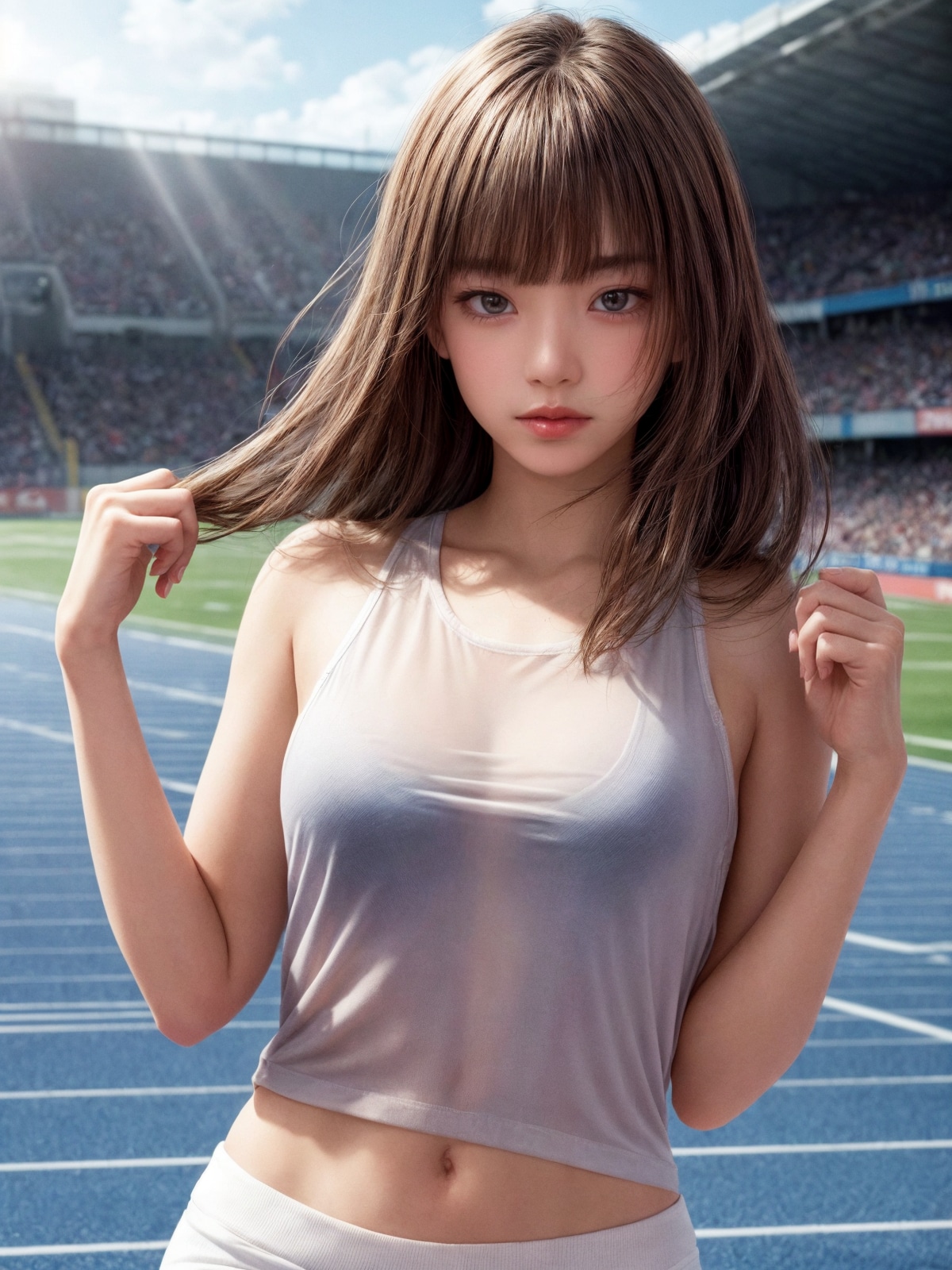 陸上ガールB