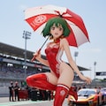 レースクイーンなランカちゃんフィギュアで撮影会＆レース会場♪ 7枚目