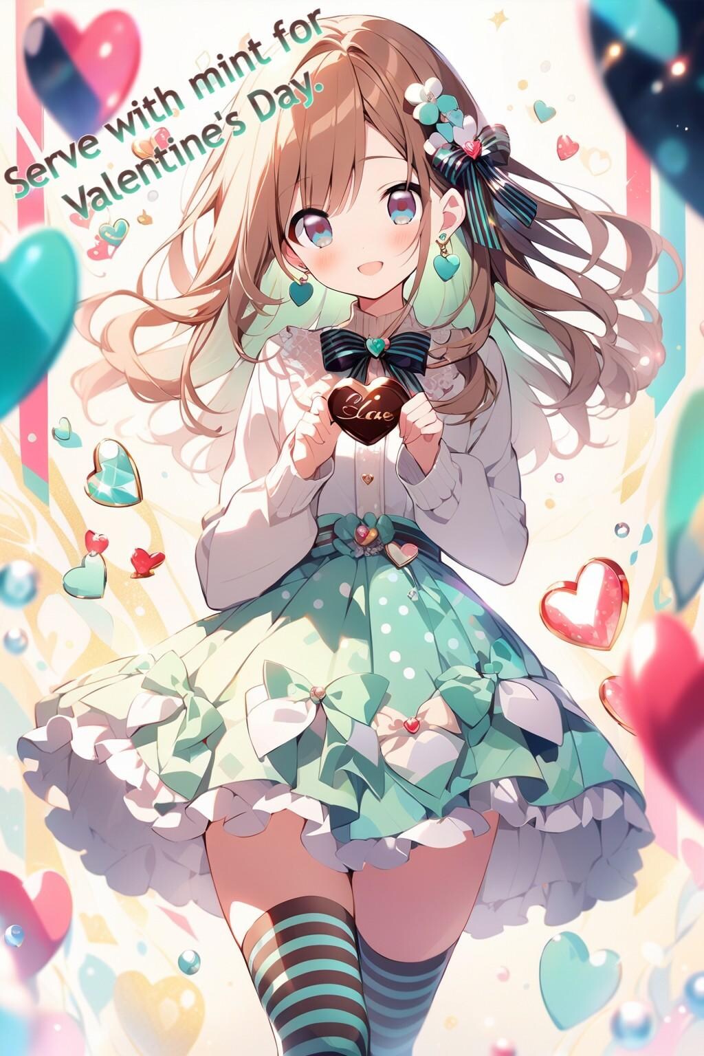 バレンタインデーにミントを添えて