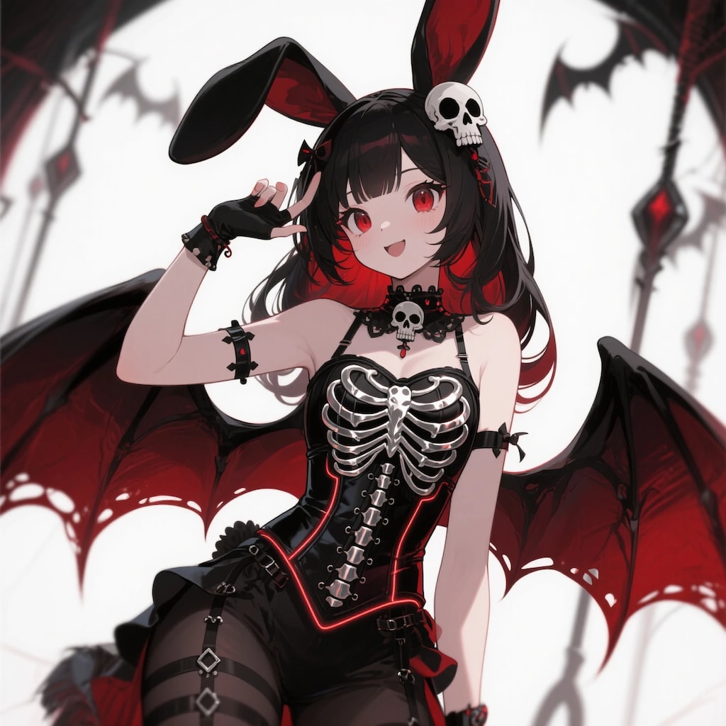 肋骨デザイン服